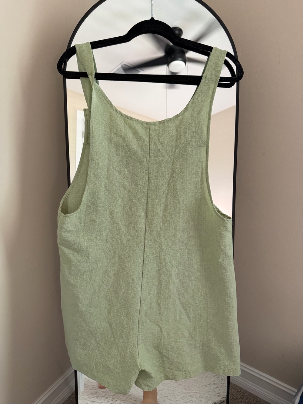 Amazon Light Green Sleeveless Romper Jumpsuit - Picture 6 of 6